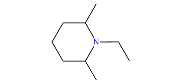 2,6-Dimethyl-1-ethylpiperidine