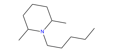2,6-Dimethyl-1-pentylpiperidine