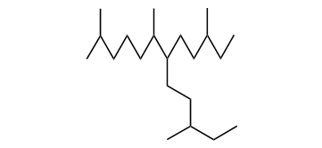 2,6,10-Trimethyl-7-(3-methylpentyl)-dodecane