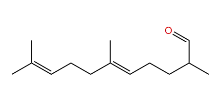 (5E)-2,6,10-Trimethylundeca-5,9-dienal