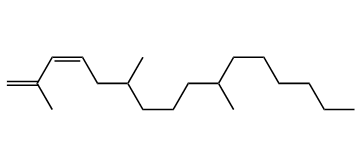 (Z)-2,6,10-Trimethyl-1,3-hexadecadiene