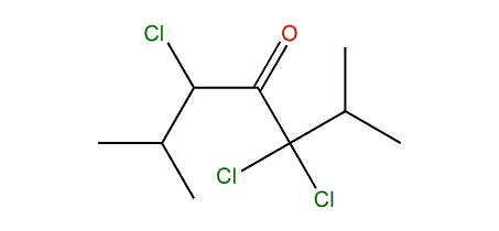 3,3,5-Trichloro-2,6-dimethylheptan-4-one