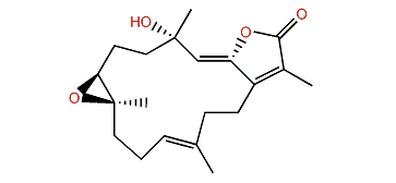 3,4-Dihydro-4a-hydroxy-delta2-sarcophine