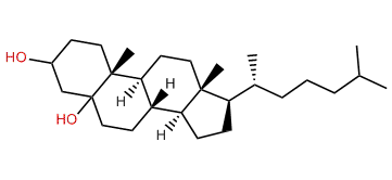 3,5-Dihydroxycholestane