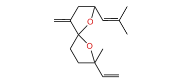 3,6,6,9-bisEpoxy-farnesa-1,7(14),10-triene