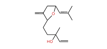 3,6-diepi-6,9-Epoxyfarnesa-1,7(14),10-trien-3-ol