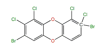 3,8-Dibromo-1,2,8,9-tetrachlorodibenzo-p-dioxin