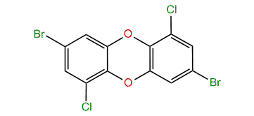 3,8-Dibromo-1,6-dichlorodibenzo-p-dioxin
