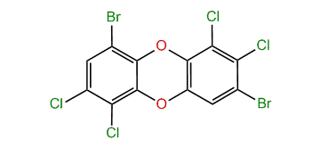 3,9-Dibromo-1,2,6,7-tetrachlorodibenzo-p-dioxin