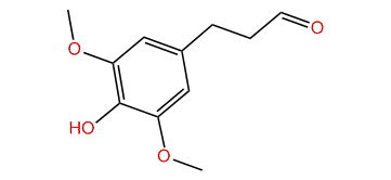3-(4-Hydroxy-3,5-dimethoxyphenyl)-propanal