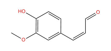 3-(4-Hydroxy-3-methoxyphenyl)-(Z)-2-propenal
