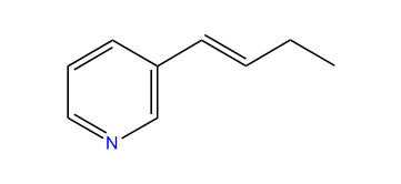 (E)-3-(1-Butenyl)-pyridine