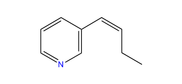(Z)-3-(1-Butenyl)-pyridine