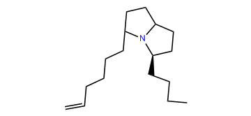 3-Butyl-5-(5-hexenyl)-pyrrolizidine