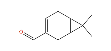 7,7-Dimethylbicyclo[4.1.0]hept-3-ene-3-carbaldehyde
