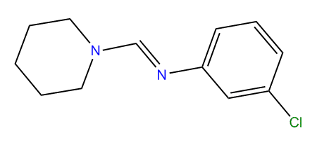 3-Chloro-N-(1-piperidinylmethylene)-aniline