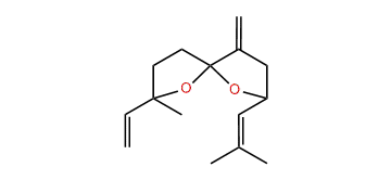 3-epi-3,6,6,9-bisEpoxyfarnesa-1,7(14),10-triene