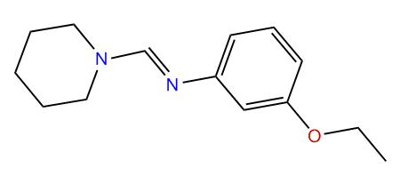 3-Ethoxy-N-(1-piperidinylmethylene)-aniline