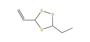 3-Ethyl-5-vinyl-1,2,4-trithiolane