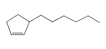 3-Heptyl-1-cyclopentene