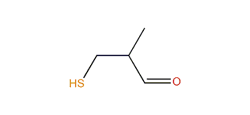 3-Mercapto-2-methylpropanal