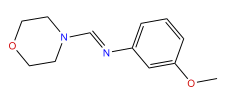 3-Methoxy-N-(morpholinomethylene)-aniline