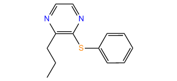3-Phenylthio-2-propylpyrazine