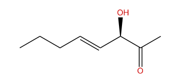 (3R,4E)-3-Hydroxy-4-octen-2-one