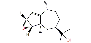 (3R*,4S*,5R*,7R*,10R*)-3,4-Epoxy-11-hydroxy-1-pseudoguaiene
