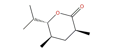 (3S,5R,6S)-Tetrahydro-6-isopropyl-3,5-dimethylpyran-2-one