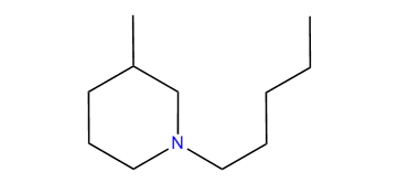 3-Methyl-1-pentylpiperidine