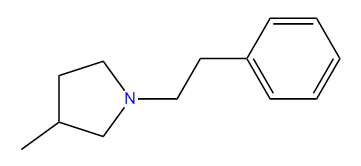 3-Methyl-1-phenethylpyrrolidine