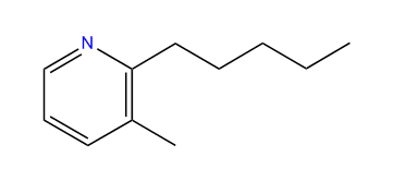 3-Methyl-2-pentylpyridine