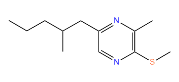 3-Methyl-5-(2-methylpentyl)-2-(methylthio)-pyrazine