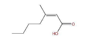 (Z)-3-Methyl-2-heptenoic acid