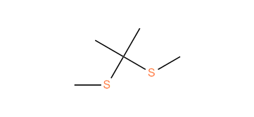 3,3-Dimethyl-2,4-dithiapentane

eptane