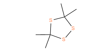 3,3,5,5-Tetramethyl-1,2,4-trithiolane