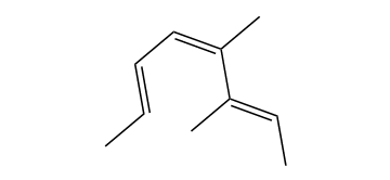 (E,Z)-3,4-Dimethyl-2,4,6-octatriene