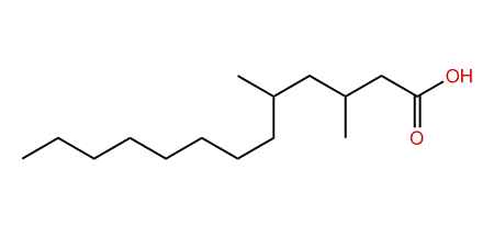 3,5-Dimethyltridecanoic acid