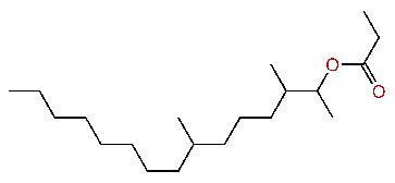 3,7-Dimethylpentadecan-2-yl propionate