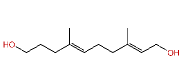 (E,E)-3,7-Dimethyl-2,6-decadien-1,10-diol