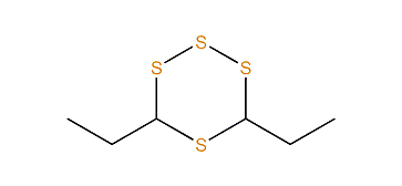 4,6-Diethyl-1,2,3,5-tetrathiane