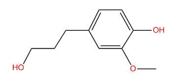 4-(3-Hydroxypropyl)-2-methoxyphenol