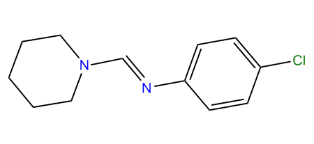 4-Chloro-N-(1-piperidinylmethylene)-aniline