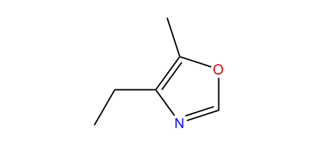 4-Ethyl-5-methyloxazole