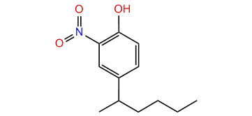 4-(Hexan-2-yl)-2-nitrophenol