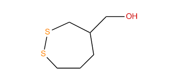 4-(Hydroxymethyl)-1,2-dithiepane