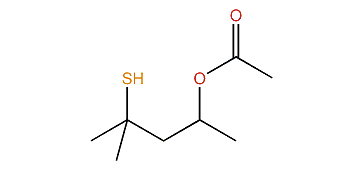 4-Mercapto-4-methylpentan-2-yl acetate
