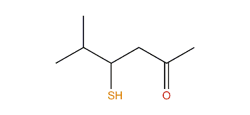 4-Mercapto-5-methylhexan-2-one
