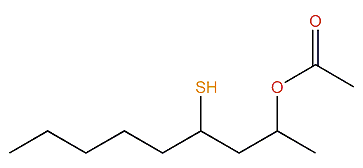 4-Mercaptononan-2-yl acetate
